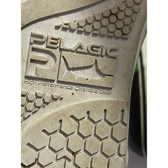 Pelagic Pursuit 6” Deckboot Men’s Size 13 Green Waterproof Performance Fishing - Picture 11 of 13